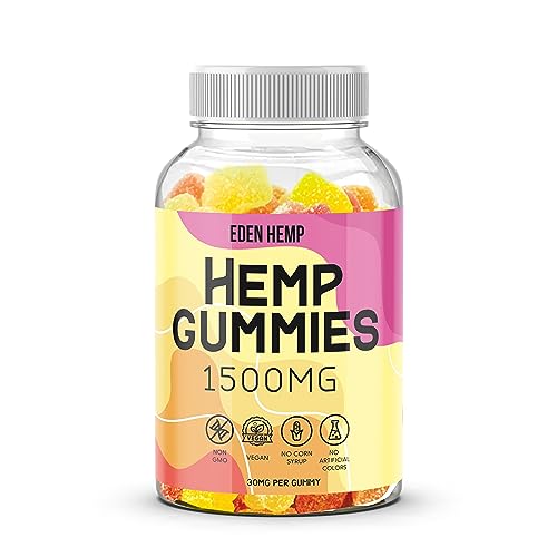 High Potency Natural Hemp Gummies - Blue Vibe