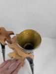 Georgian Drinking Horns with Stand for Display