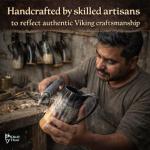 Authentic Viking Drinking Horn Mug with Gift Sack