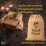 Authentic Viking Drinking Horn Mug with Gift Sack