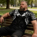 Vintage Norse Odin God Rune Viking T-Shirt