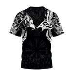 Vintage Norse Odin God Rune Viking T-Shirt