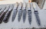 Viking Forged Damascus Steel Fixed Blade Knife