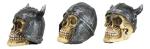 Set of 3 Viking Berserker Skeleton Figurines