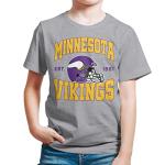 Minnesota Vikings Kids Helmet T-Shirt – Size Large