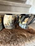 XL Viking Horn Beer Mug with Handle
