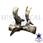 Medieval Drinking Horn Mug Set for Festivals