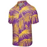 Minnesota Vikings Men's Hawaiian Button-Up Shirt