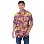 Minnesota Vikings Men's Hawaiian Button-Up Shirt