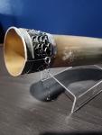 Viking Celtic Norse Dual Drinking Horns Set