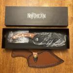 Loki Series Viking Chef Knife with Sheath