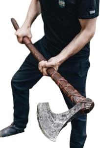 Large Viking Axe with 5160 Steel Blade