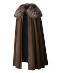 Men's Brown Viking Robe Cloak for Cosplay
