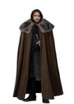 Men's Brown Viking Robe Cloak for Cosplay