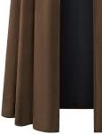 Men's Brown Viking Robe Cloak for Cosplay