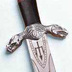 Viking Tactical Dagger - Forged Steel Blade