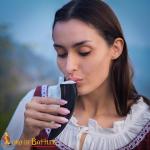 Set of 3 Viking Drinking Horns - Genuine Ox Horn