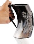 Viking Drinking Horn Mug Set - 5 Pieces