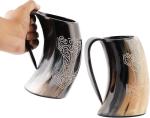 Viking Drinking Horn Mug Set - 5 Pieces