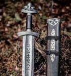 Hand-Forged Viking Sword with Northmen Engraving