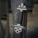 Hand-Forged Viking Sword with Northmen Engraving
