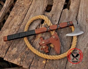 Custom 24" Ragnar Viking Battle Axe Hatchet