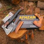 Viking Axe with Knife Sheath – Hand Forged Steel