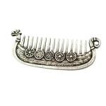 Nordic Silver Plated Bronze Beard Comb