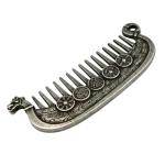 Nordic Silver Plated Bronze Beard Comb