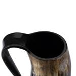 Fenrir Viking Drinking Horn Mug with Shot Glass