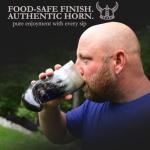XXL Viking Drinking Horn Beer Stein with Accessories