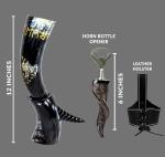 Norse Empire Genuine Ox-Horn Viking Drinking Horn