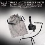 XXL Viking Drinking Horn Beer Stein with Accessories