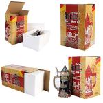 Eagle Design 0.6L Beer Stein with Pewter Lid