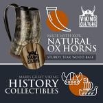 Viking Horn Mug Gift Set for Men