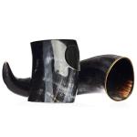 Large Viking Drinking Horn Tankard - 20oz Beer Mug