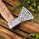 Custom Forged Carbon Steel Viking Bearded Axe