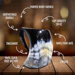 Viking Drinking Horn Tankard - 20 Ounces