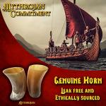 Authentic Viking Horn Mug Set of 2