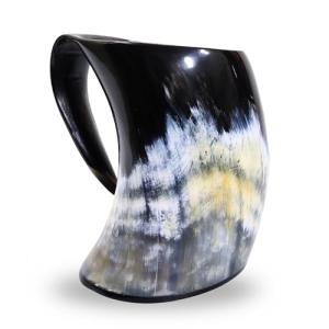 Handmade Viking Horn Mug - Unique Drinking Cup