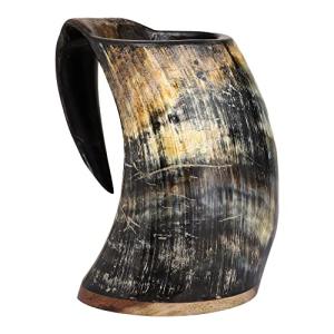 Viking Drinking Horn Mug for Hot and Cold Beverages