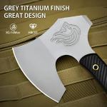 Viking Tactical Tomahawk Axe with Leather Sheath