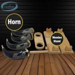 Viking Natural OX Horn Tankard Set of 4