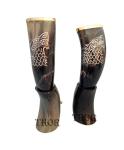Set of 2 Viking Drinking Horn Mugs
