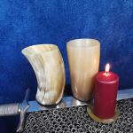 Authentic Viking Horn Mug Set of 2