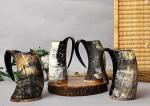 Viking Drinking Horn Mug for Hot and Cold Beverages