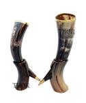 Set of 2 Viking Drinking Horn Mugs