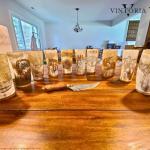 Viking Drinking Horn Cup Set - 10 Unique Tankards