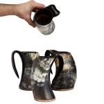 Viking Drinking Horn Mug for Hot and Cold Beverages