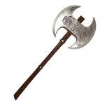 Viking Two-Handed Foam Axe for Battle Play